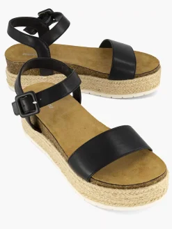 Sandalen|Graceland Zwarte Sandaal
