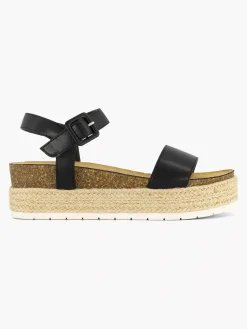 Sandalen|Graceland Zwarte Sandaal