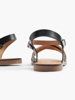Sandalen|Graceland Zwarte Sandaal