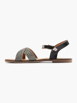 Sandalen|Graceland Zwarte Sandaal