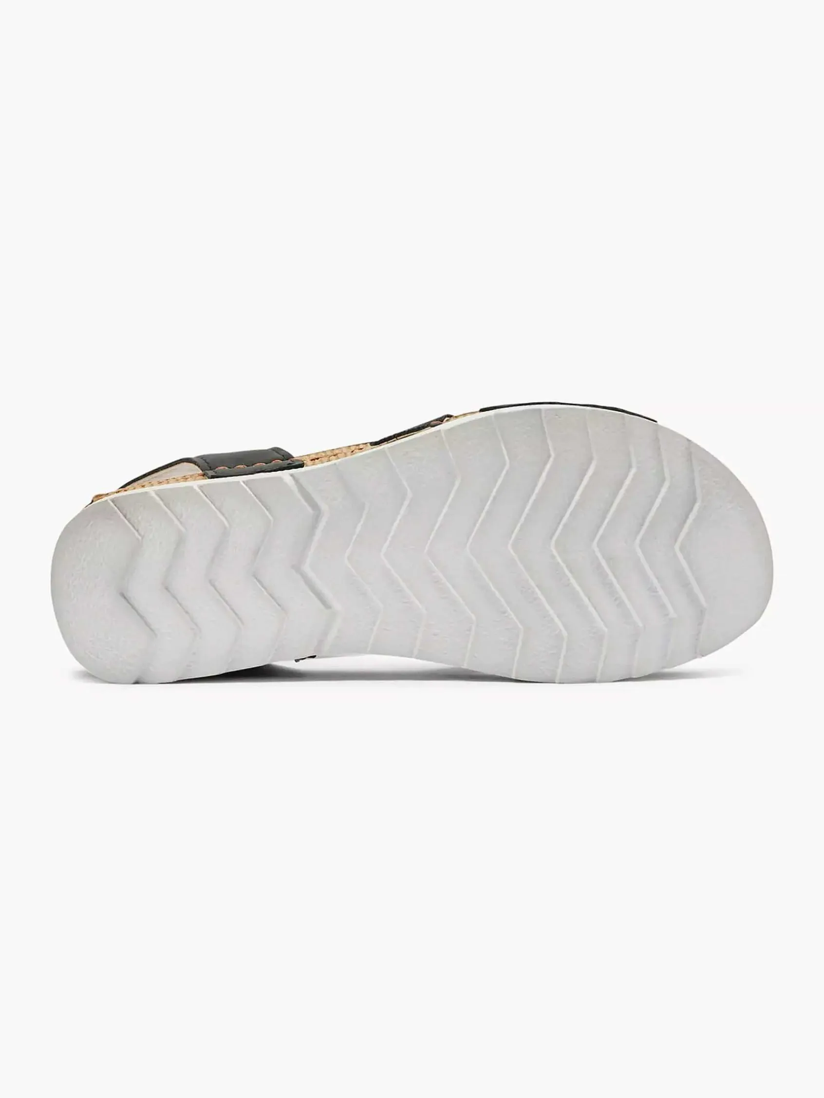 Comfort Schoenen|Easy Street Zwarte Sandaal