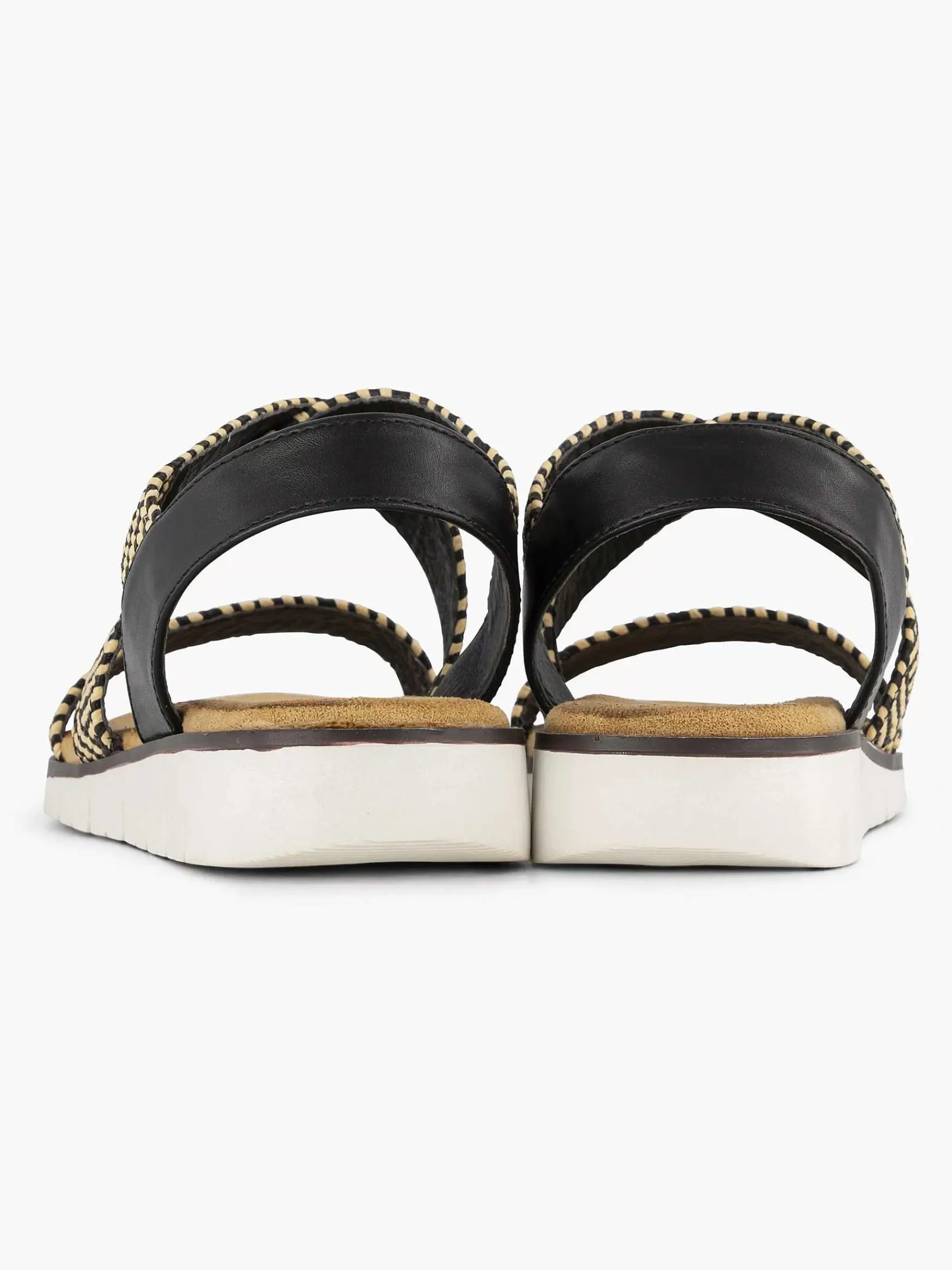 Sandalen|Graceland Zwarte Sandaal