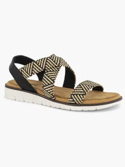 Sandalen|Graceland Zwarte Sandaal