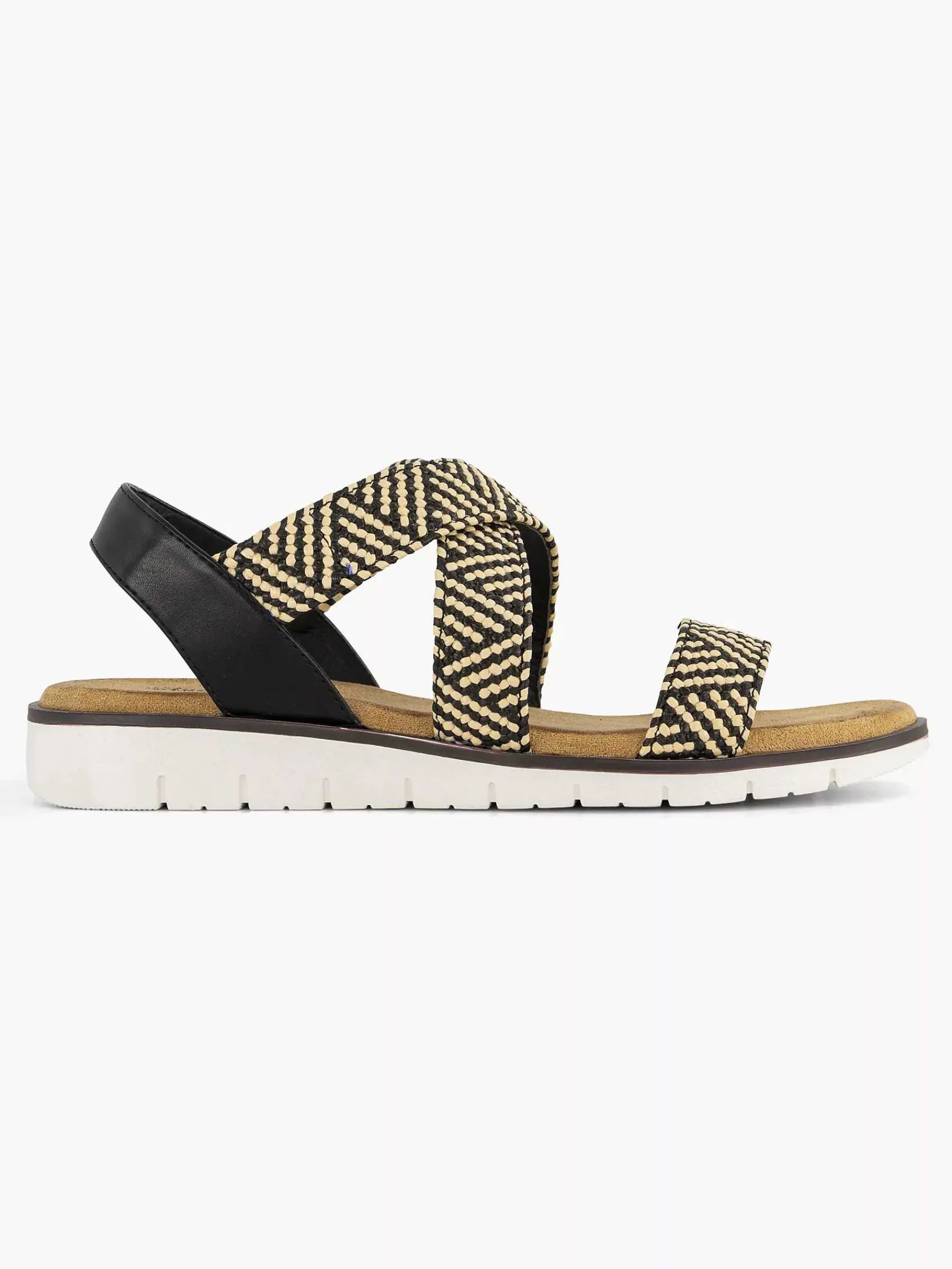 Sandalen|Graceland Zwarte Sandaal