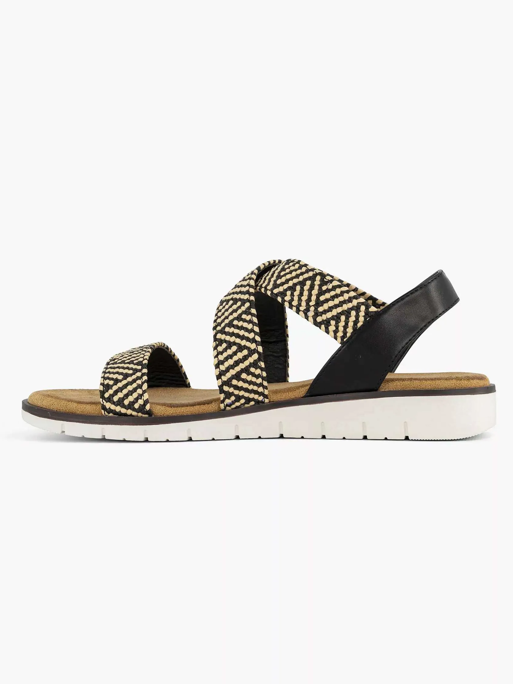 Sandalen|Graceland Zwarte Sandaal