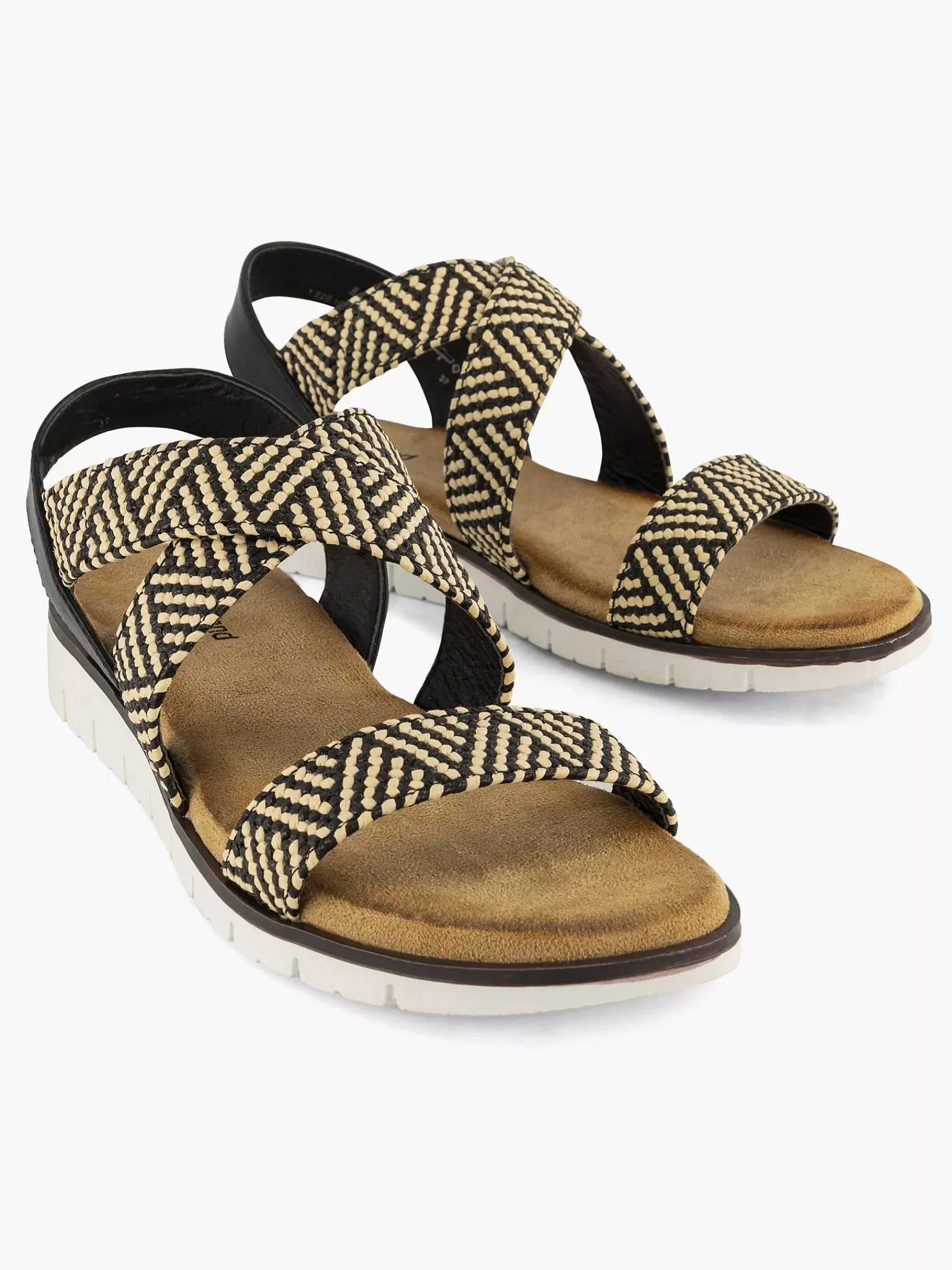 Sandalen|Graceland Zwarte Sandaal