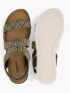 Sandalen|Graceland Zwarte Sandaal