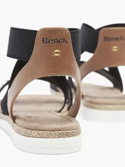 Sandalen|Bench Zwarte Sandaal