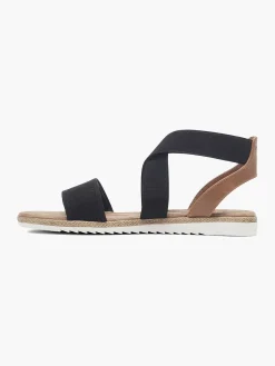 Sandalen|Bench Zwarte Sandaal