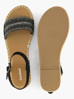 Sandalen|Graceland Zwarte Sandaal