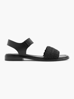 Sandalen|Graceland Zwarte Sandaal