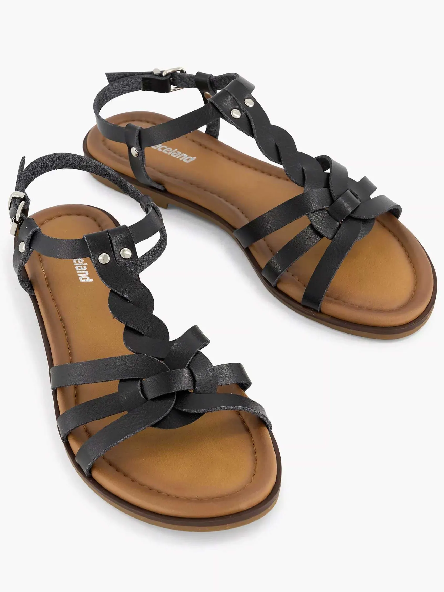 Sandalen|Graceland Zwarte Sandaal