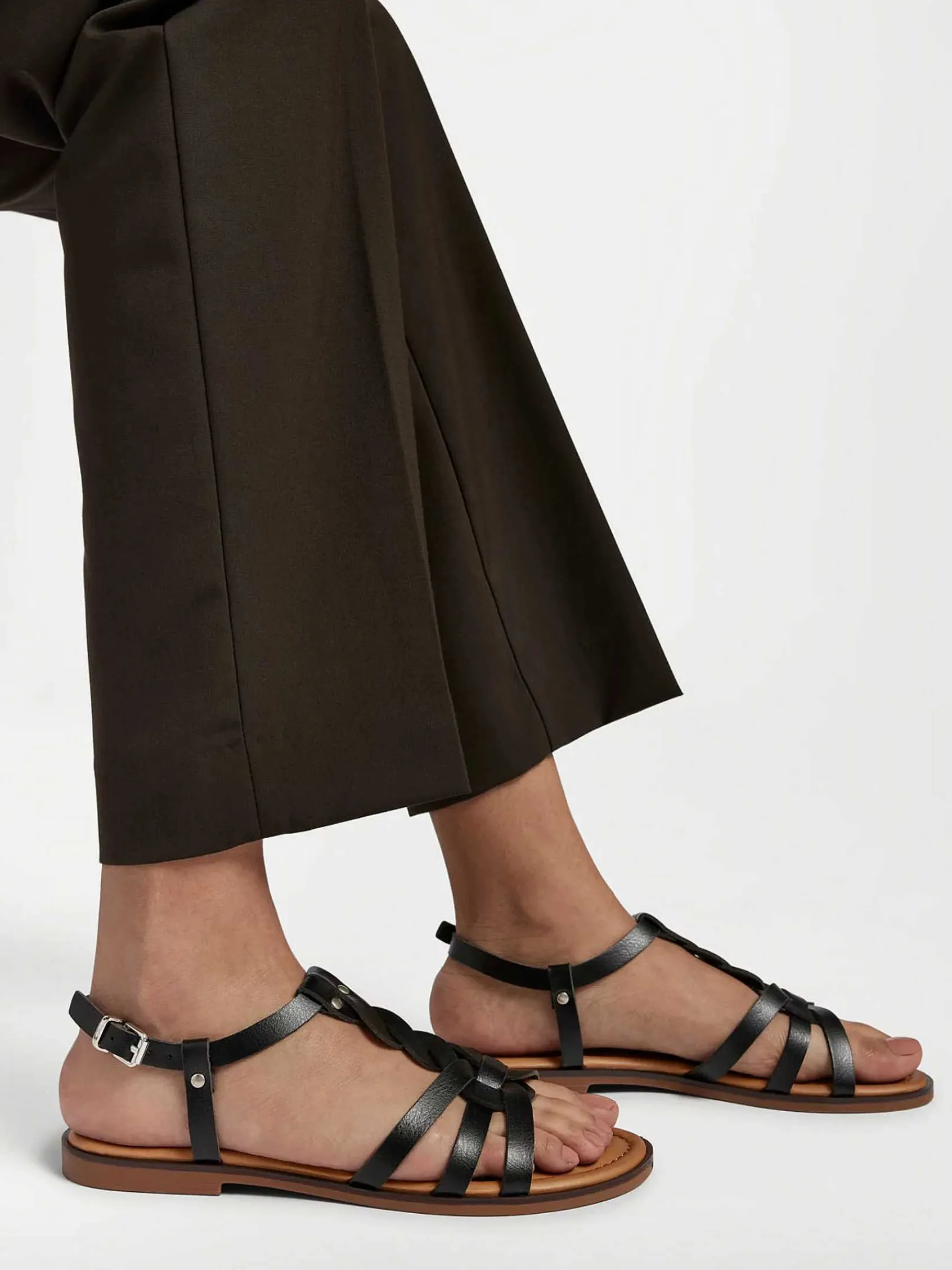 Sandalen|Graceland Zwarte Sandaal