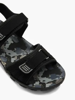 Babyschoenen|Vty Zwarte Sandaal