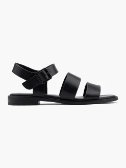 Sandalen|Graceland Zwarte Sandaal