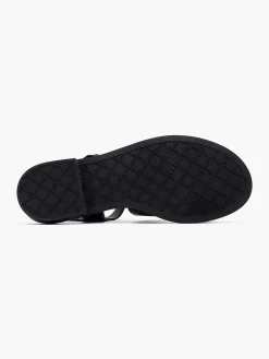 Sandalen|Graceland Zwarte Sandaal