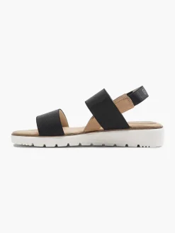 Sandalen|Bench Zwarte Sandaal