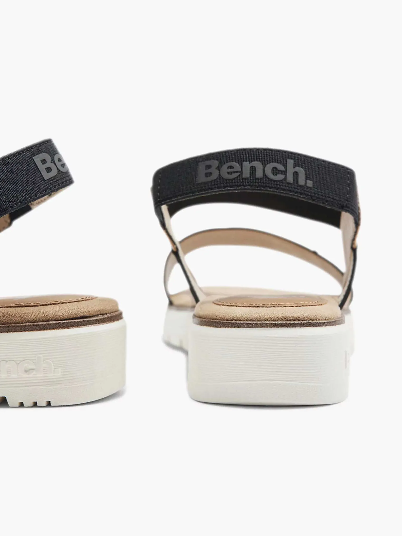 Sandalen|Bench Zwarte Sandaal