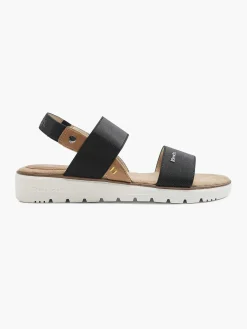 Sandalen|Bench Zwarte Sandaal