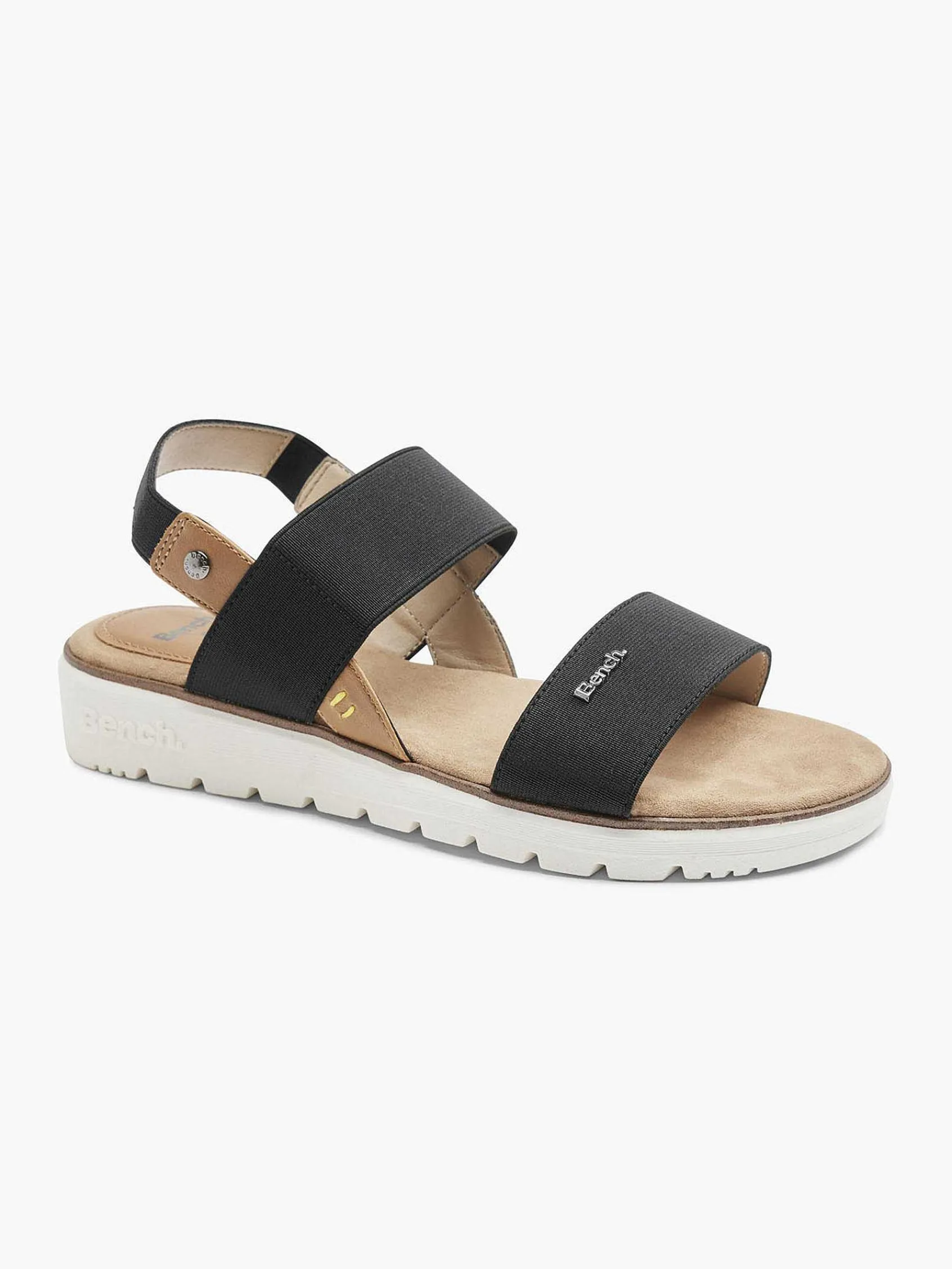 Sandalen|Bench Zwarte Sandaal