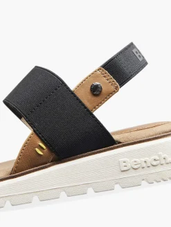 Sandalen|Bench Zwarte Sandaal