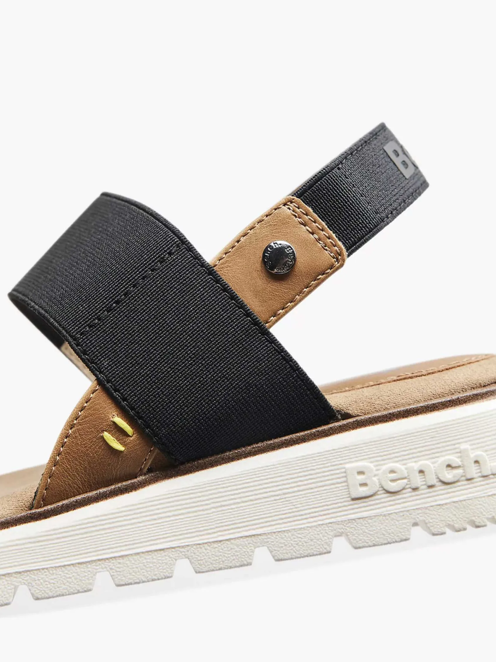 Sandalen|Bench Zwarte Sandaal
