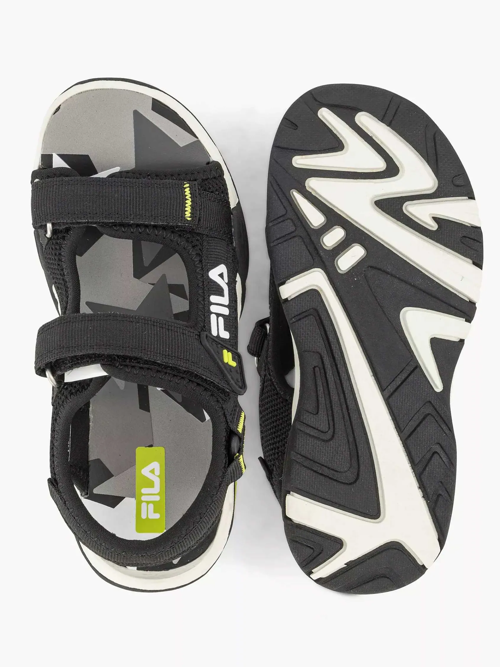 Jongensschoenen|FILA Zwarte Sandaal