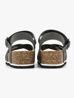Comfort Schoenen|Esprit Zwarte Sandaal