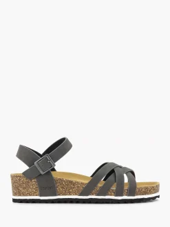 Comfort Schoenen|Esprit Zwarte Sandaal