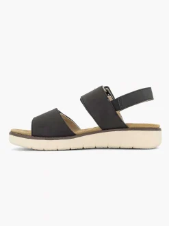 Sandalen|Easy Street Zwarte Sandaal