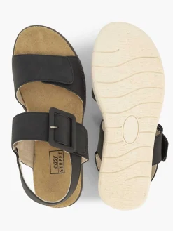 Sandalen|Easy Street Zwarte Sandaal