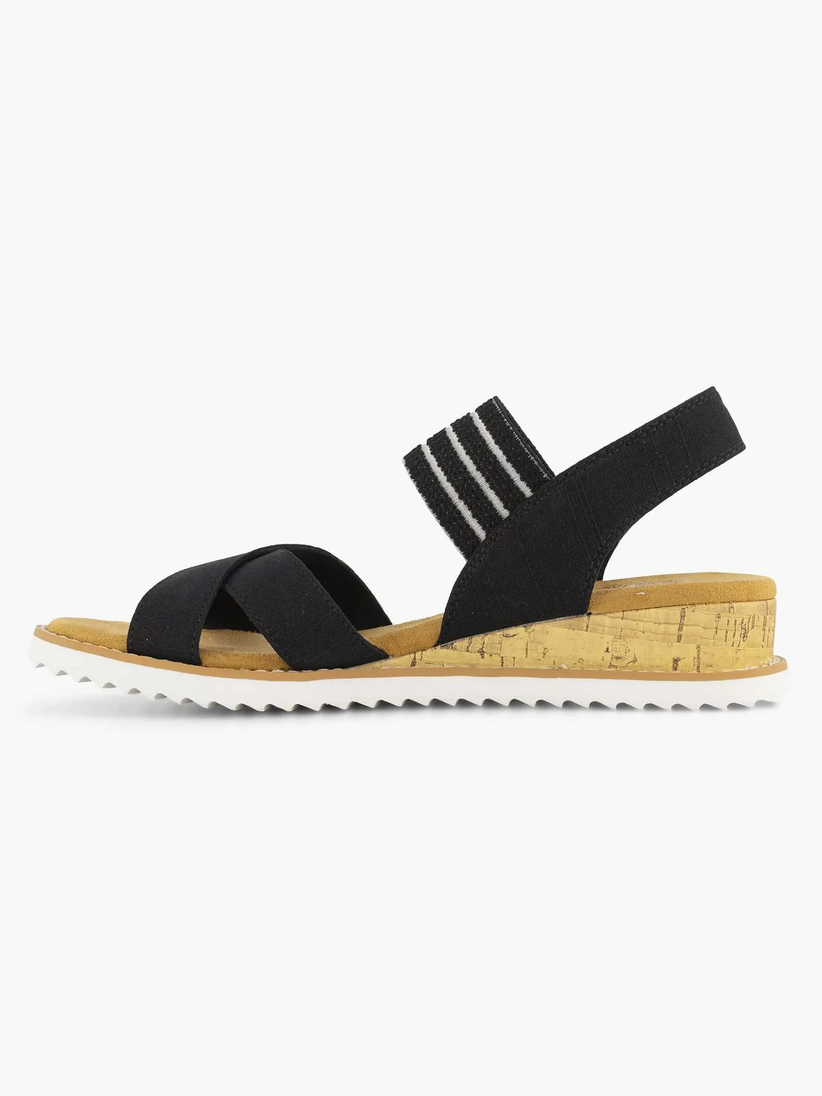 Sandalen|Skechers Zwarte Sandaal