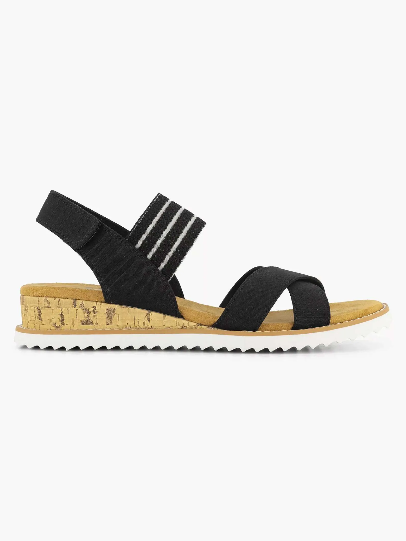 Sandalen|Skechers Zwarte Sandaal