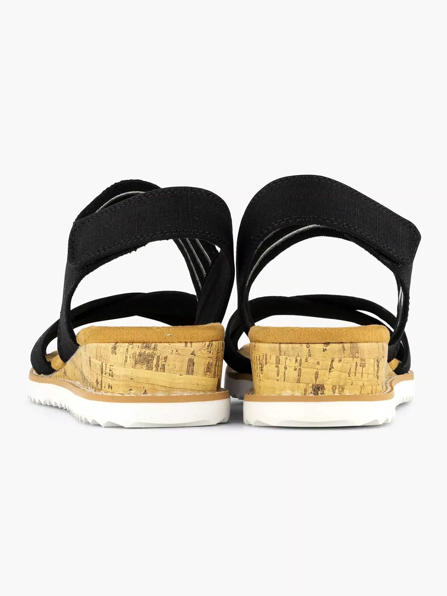 Sandalen|Skechers Zwarte Sandaal