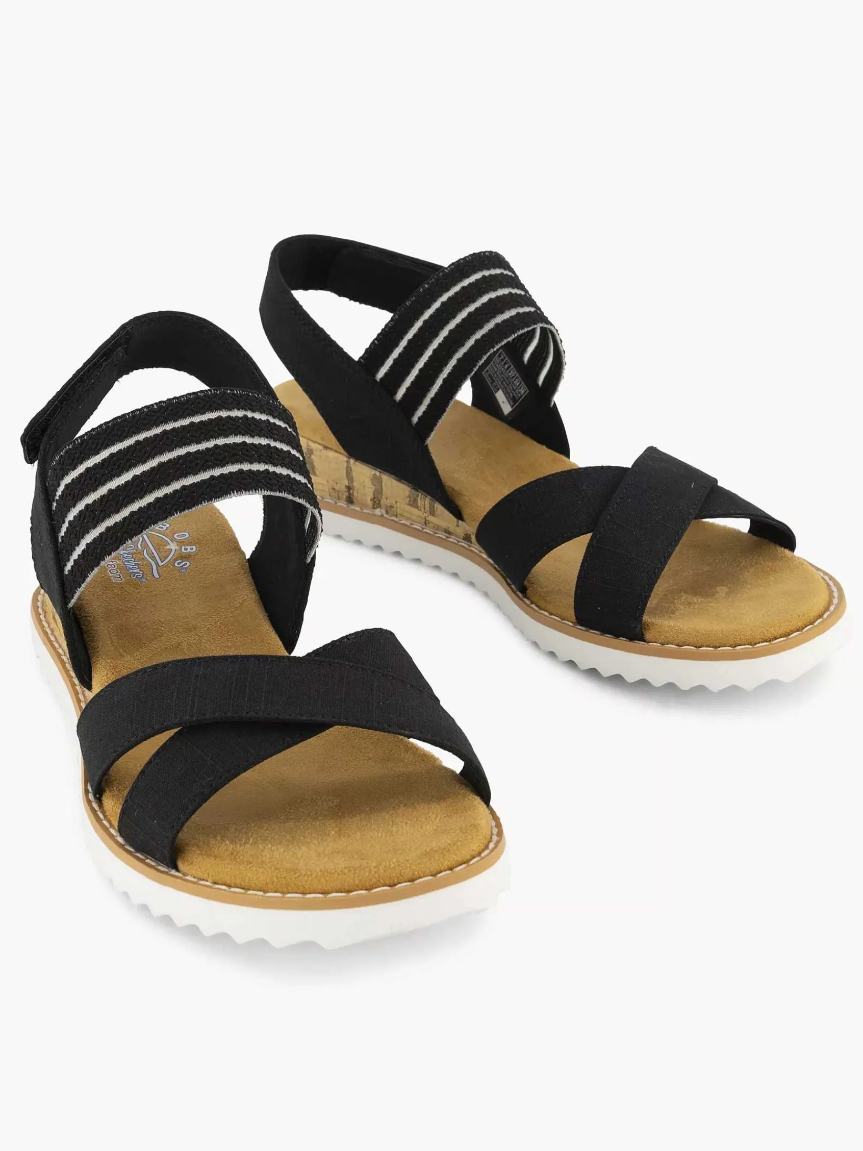 Sandalen|Skechers Zwarte Sandaal