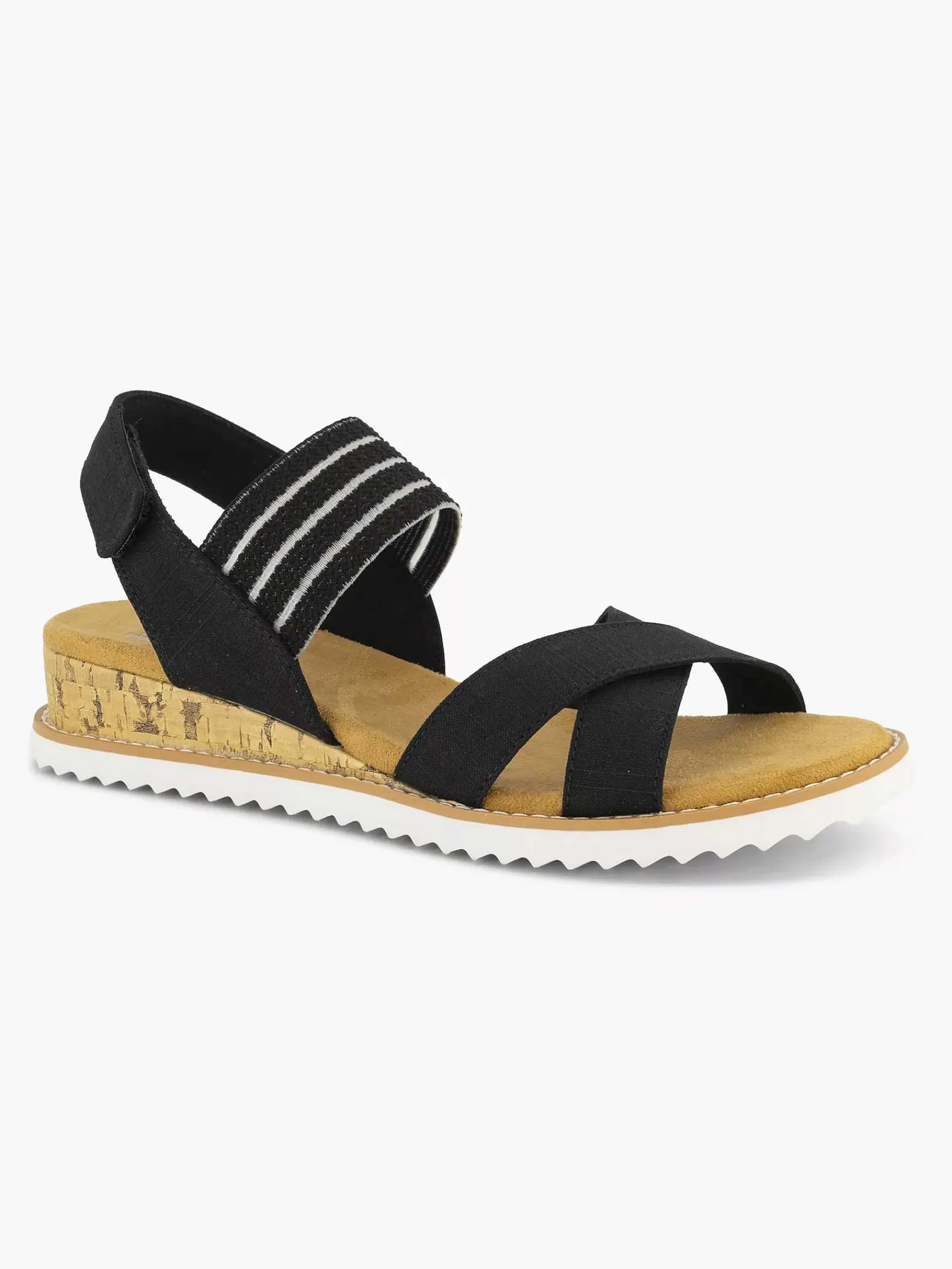 Sandalen|Skechers Zwarte Sandaal