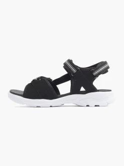 Jongensschoenen|FILA Zwarte Sandaal Klittenband