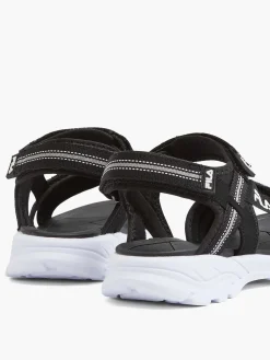 Jongensschoenen|FILA Zwarte Sandaal Klittenband