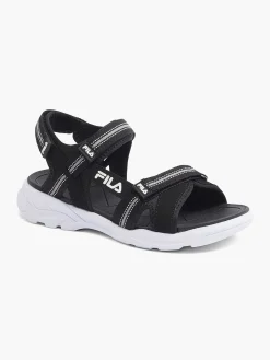 Jongensschoenen|FILA Zwarte Sandaal Klittenband