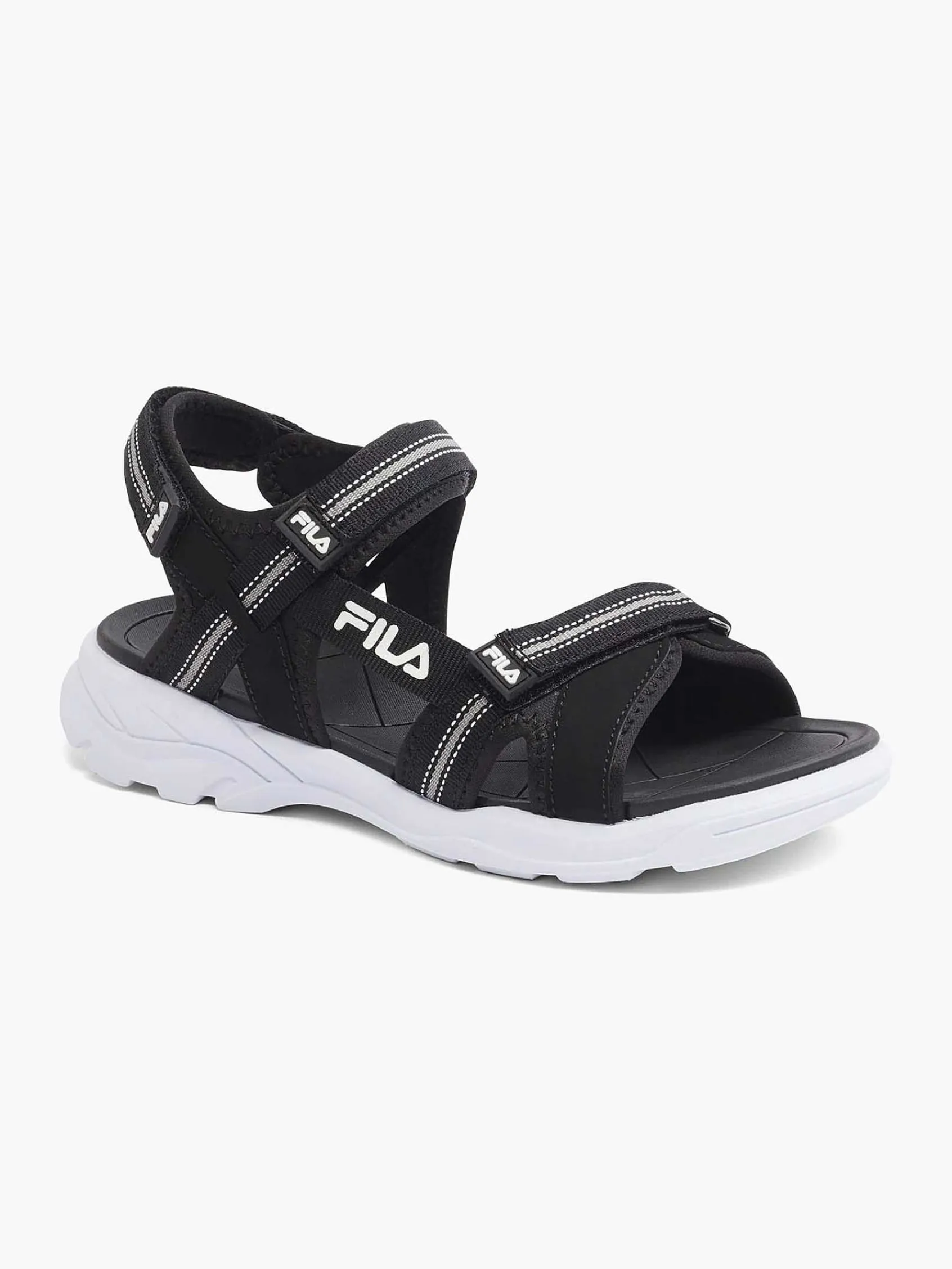 Jongensschoenen|FILA Zwarte Sandaal Klittenband