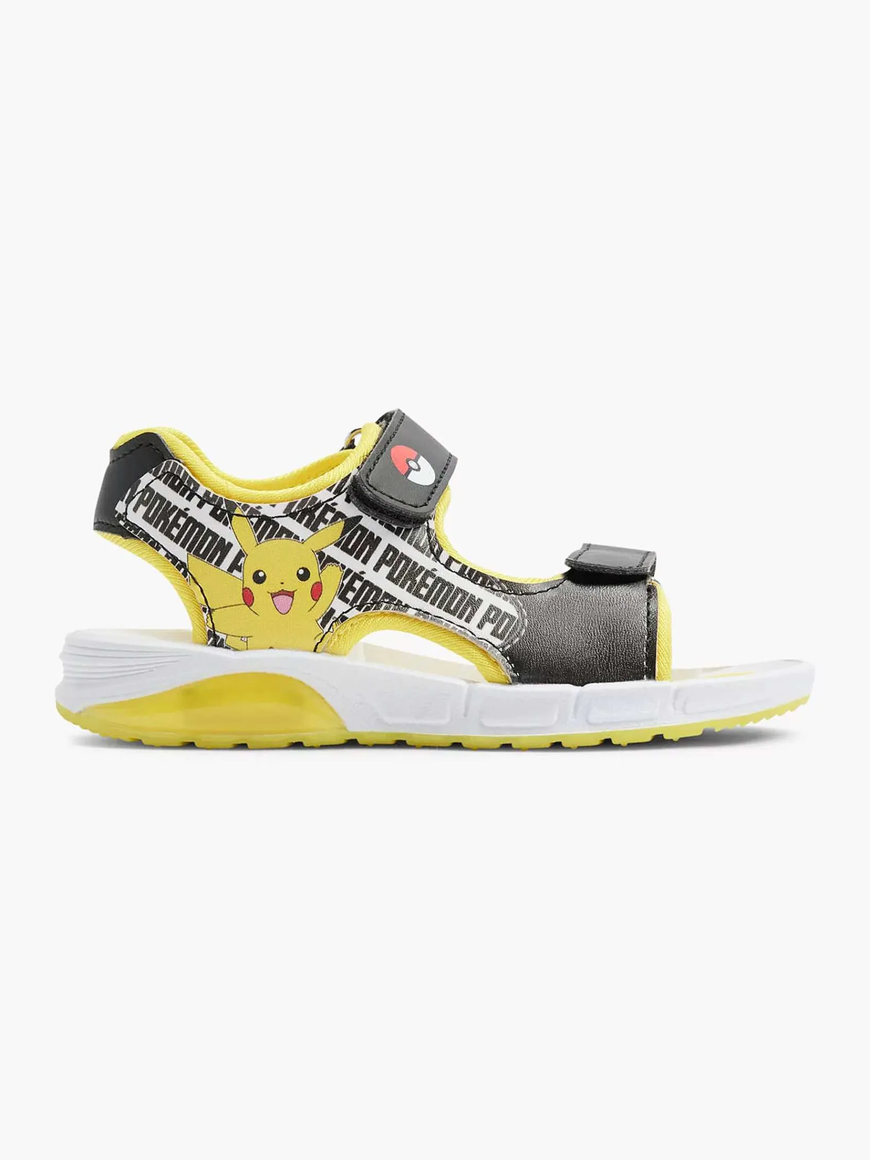 Jongensschoenen|Pokémon Zwarte Sandaal Pokemon