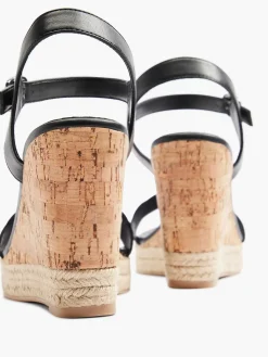 Hoge Hakken|Graceland Zwarte Sandalette