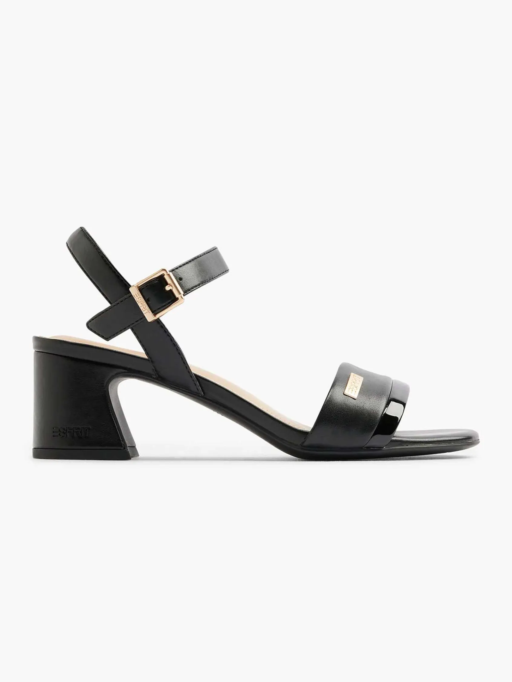 Sandalen|Esprit Zwarte Sandalette