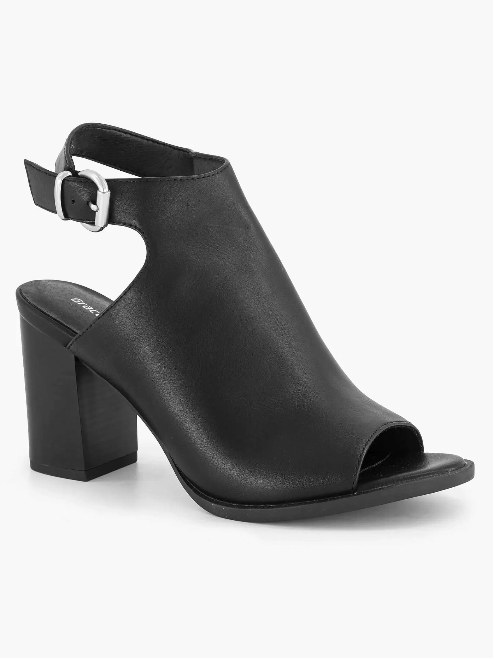 Pumps|Graceland Zwarte Sandalette