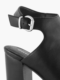 Pumps|Graceland Zwarte Sandalette