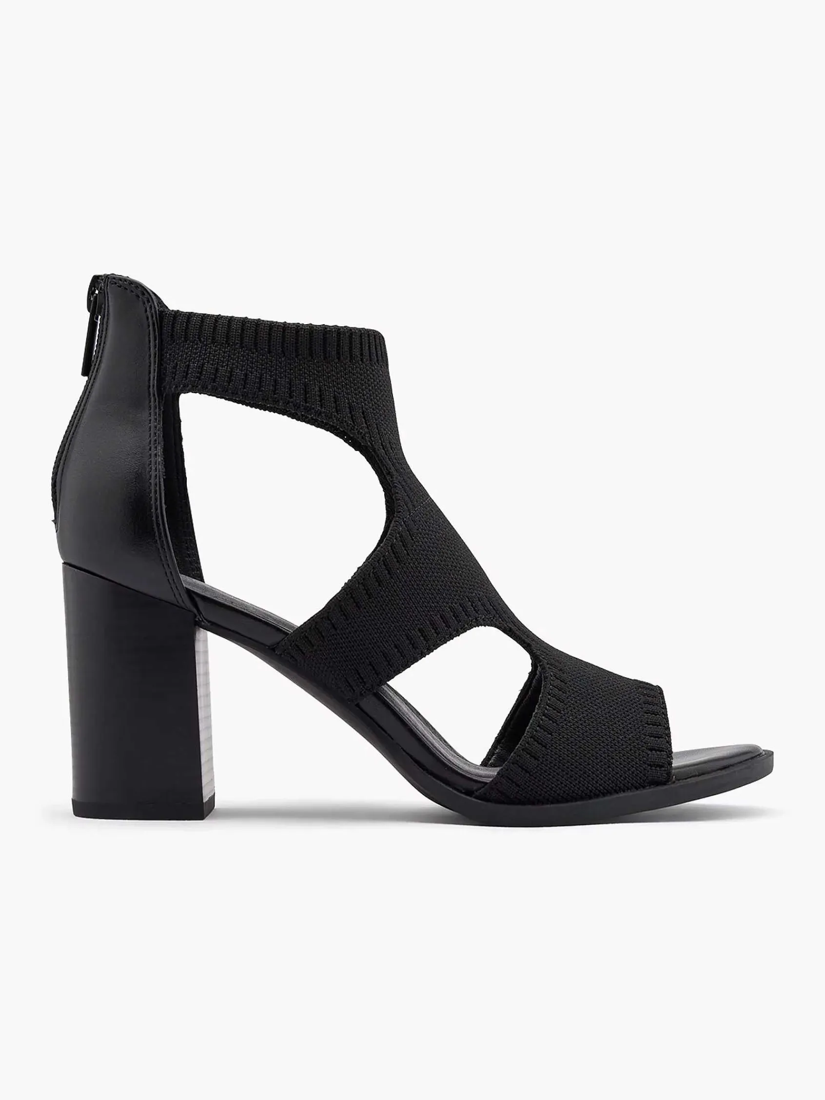 Sandalen|Graceland Zwarte Sandalette