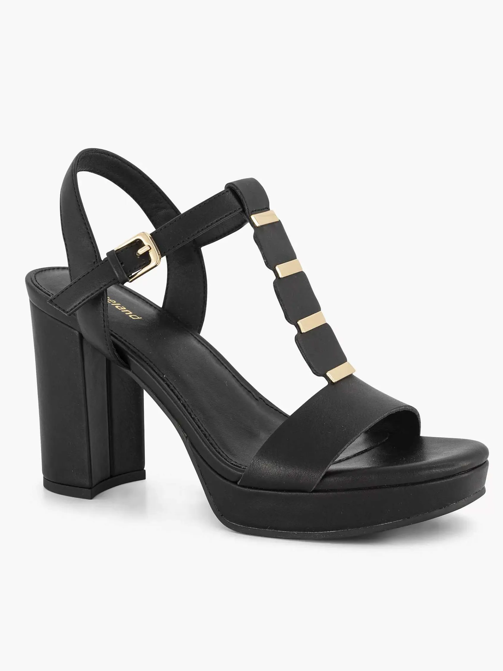 Sandalen|Graceland Zwarte Sandalette