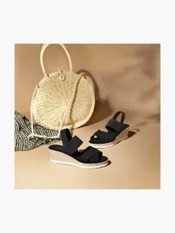 Sandalen|Graceland Zwarte Sandalette