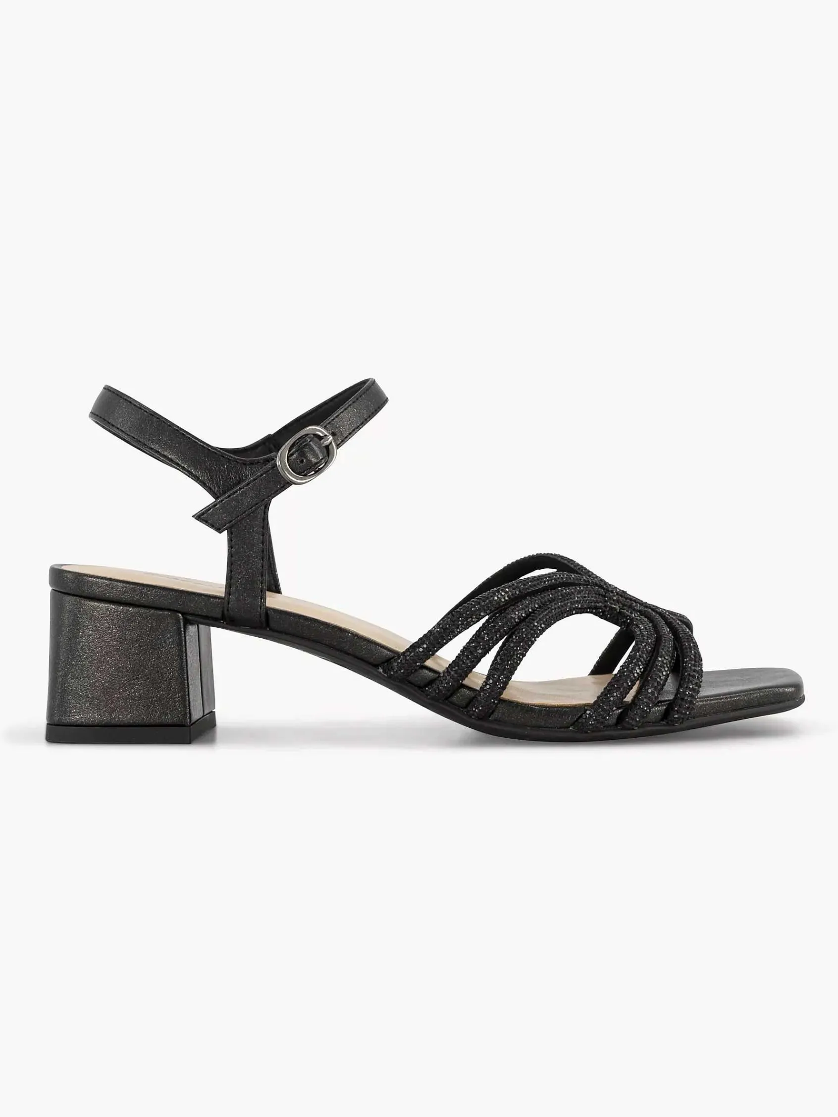 Sandalen|Graceland Zwarte Sandalette