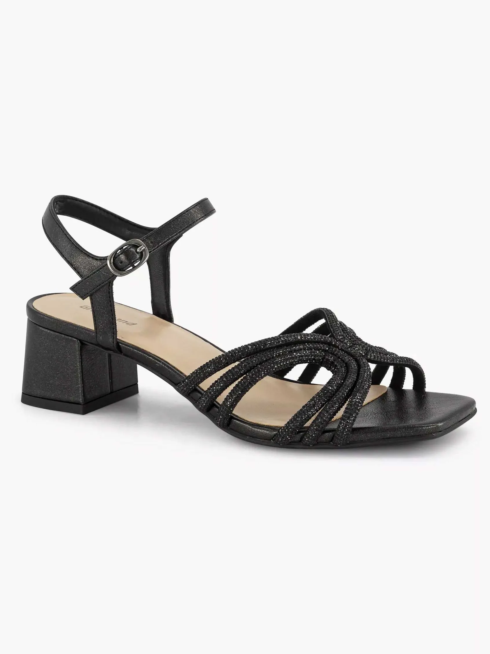 Sandalen|Graceland Zwarte Sandalette